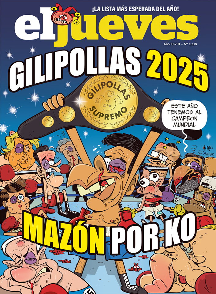 El Jueves - Gilipollas 2025 Mazón por KO