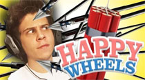 1000 Arpones VS hombre - Happy Wheels (Momentos Divertidos)