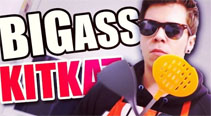 Cocina gangsta: El Kit Kat gigante