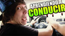 Rubius aprende a conducir