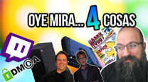 Oye mira 4 cosas - Trabajar en prensa, Copyright Twitch...
