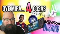 Oye mira 4 cosas - Activision Blizzard demanda acoso, EFootball...